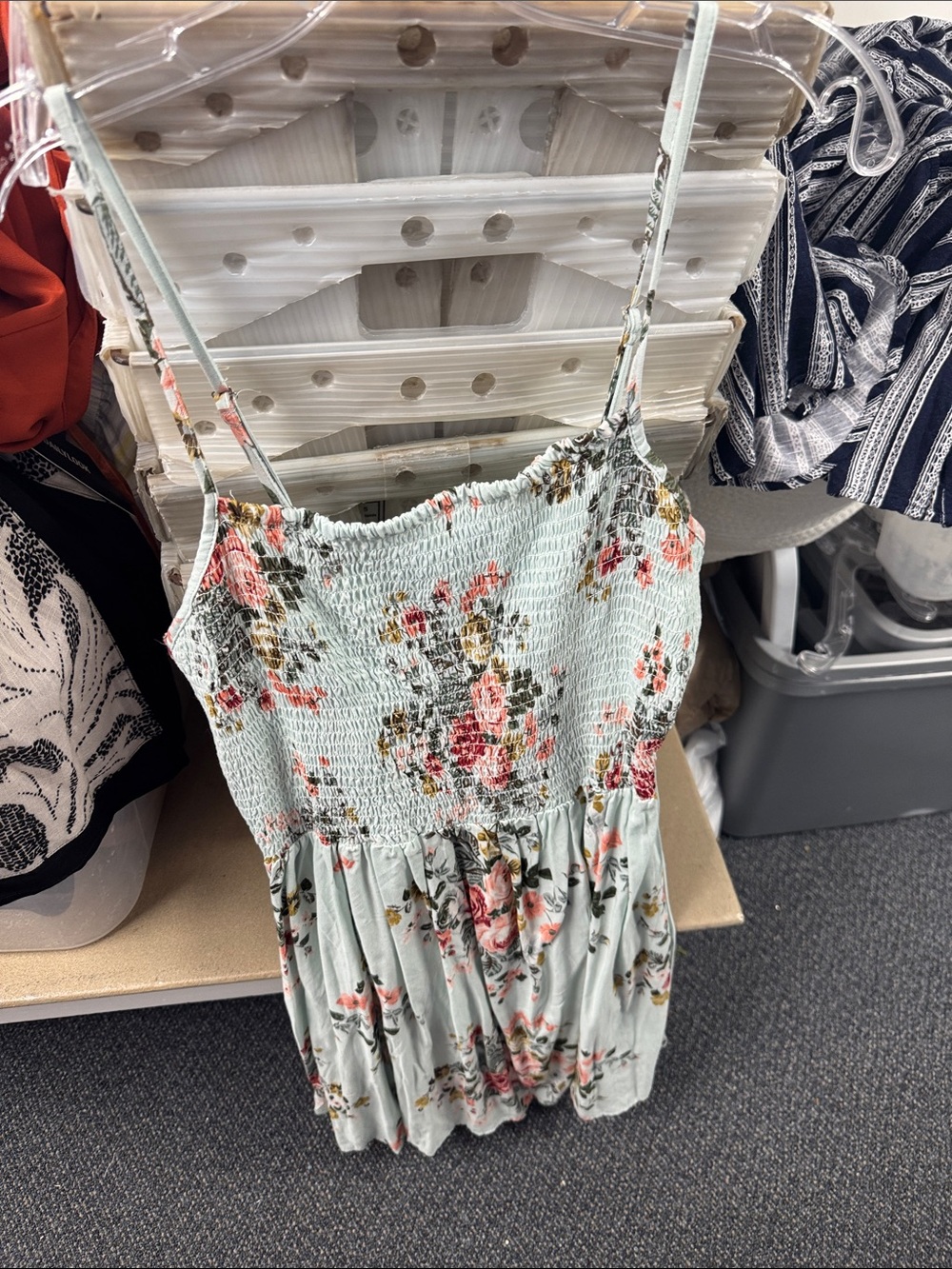 Nostalgia floral dress L // 070920